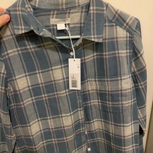 Outerknown Plaid Button Down